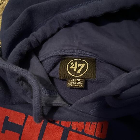 Blue and red cubs hoodie - Picture 2 of 3